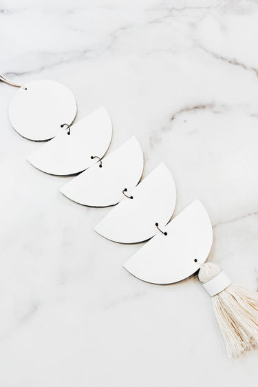 Lunare Leather Wall Hanging